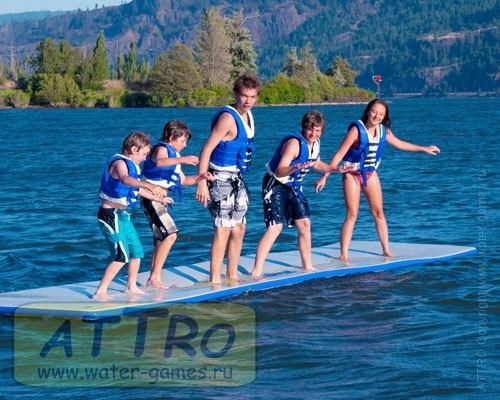 Надувная дорожка для аквапарка