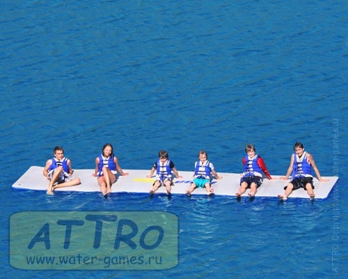 Надувная дорожка для аквапарка