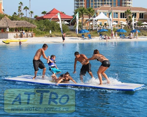 Надувная дорожка для аквапарка