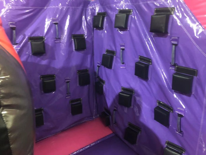 Надувная горка "Майкл и Минерва" 5*5*3,2м