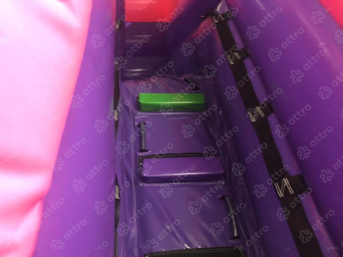 Надувная горка "Майкл и Минерва" 5*5*3,2м