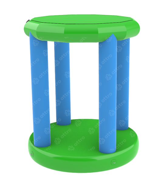 Надувной спортивный батут (Китай) 2*2*2,5 м 