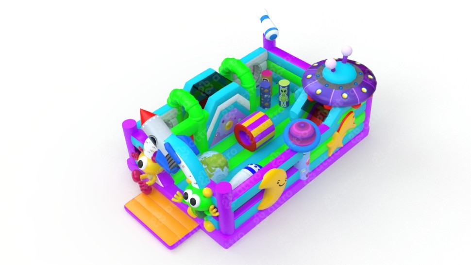 Надувная горка 