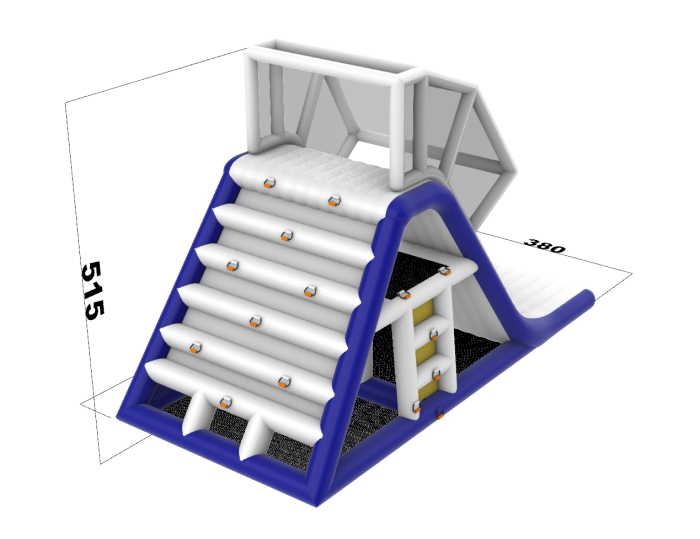 Надувной аквапарк "Фрифал Супреме" 8*4*5,2м