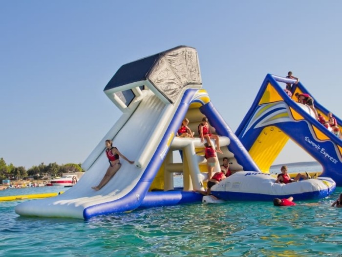 Надувной аквапарк "Фрифал Супреме" 8*4*5,2м