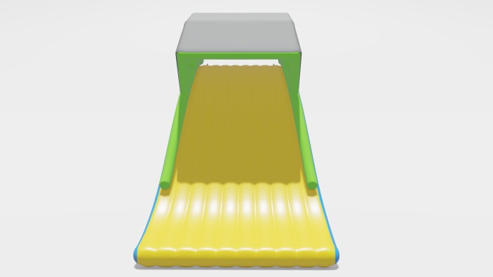 Надувной аквапарк "Фрифал Супреме" 8*4*5,2м