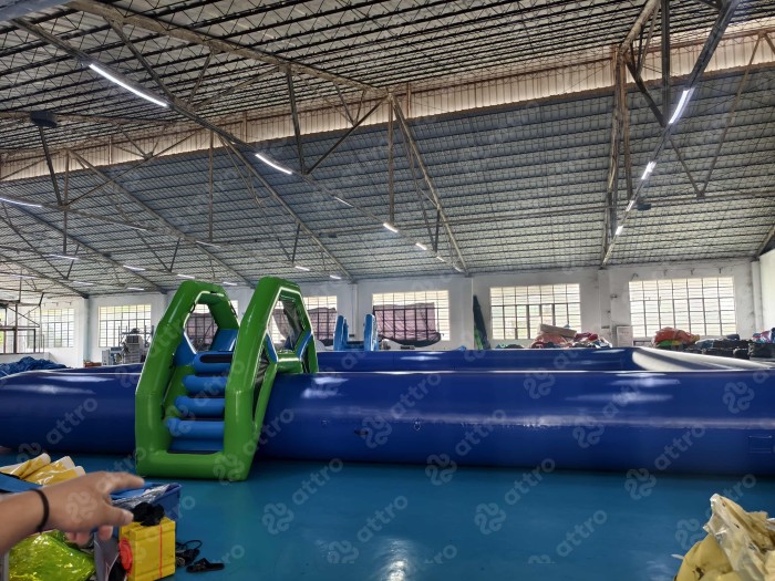 Надувной аквапарк "Гавань" 15*12*8,6 м