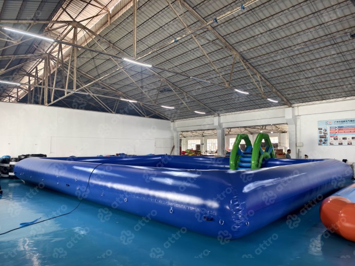 Надувной аквапарк "Гавань" 15*12*8,6 м