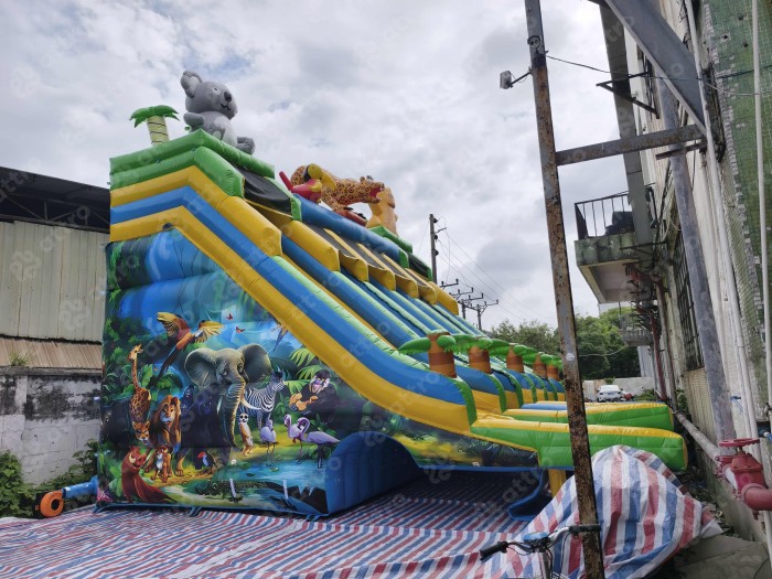 Надувной аквапарк "Гавань" 15*12*8,6 м