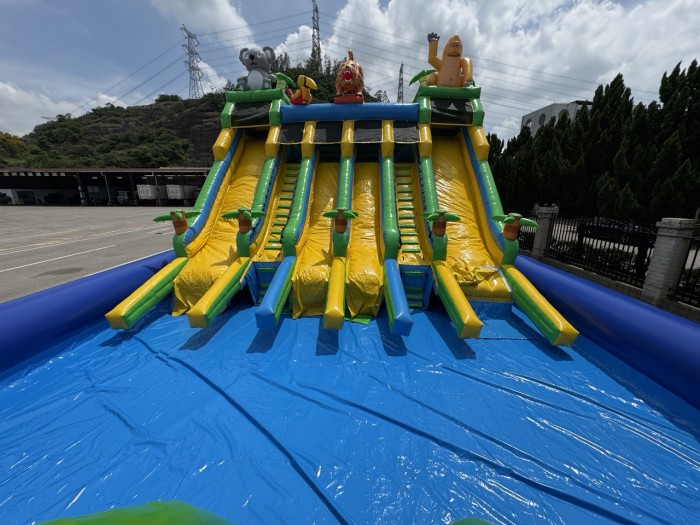 Надувной аквапарк "Гавань" 15*12*8,6 м