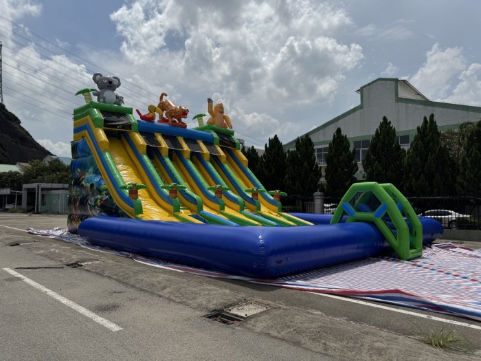 Надувной аквапарк "Гавань" 15*12*8,6 м