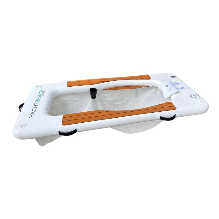 Надувной плавающий шезлонг премиум