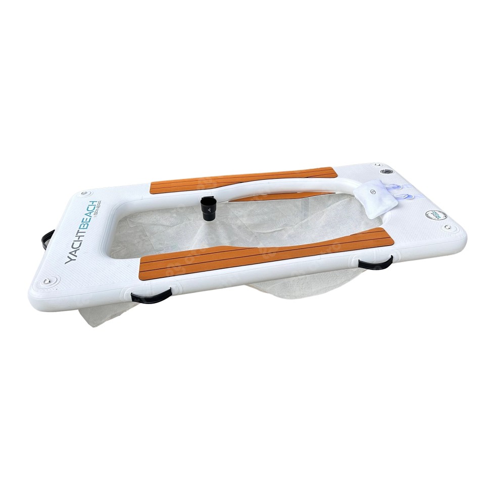 Надувной плавающий шезлонг премиум