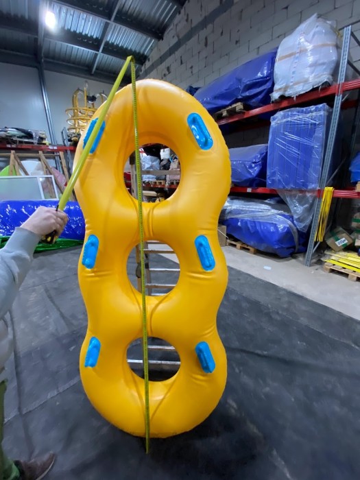 Круг для аквапарка тройной 42" (закрытый шов)