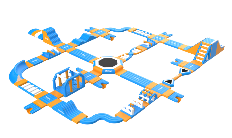 Надувной аквапарк 