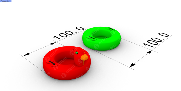 Надувная игровая фигура в бассейн "Круг" диаметр 1 м