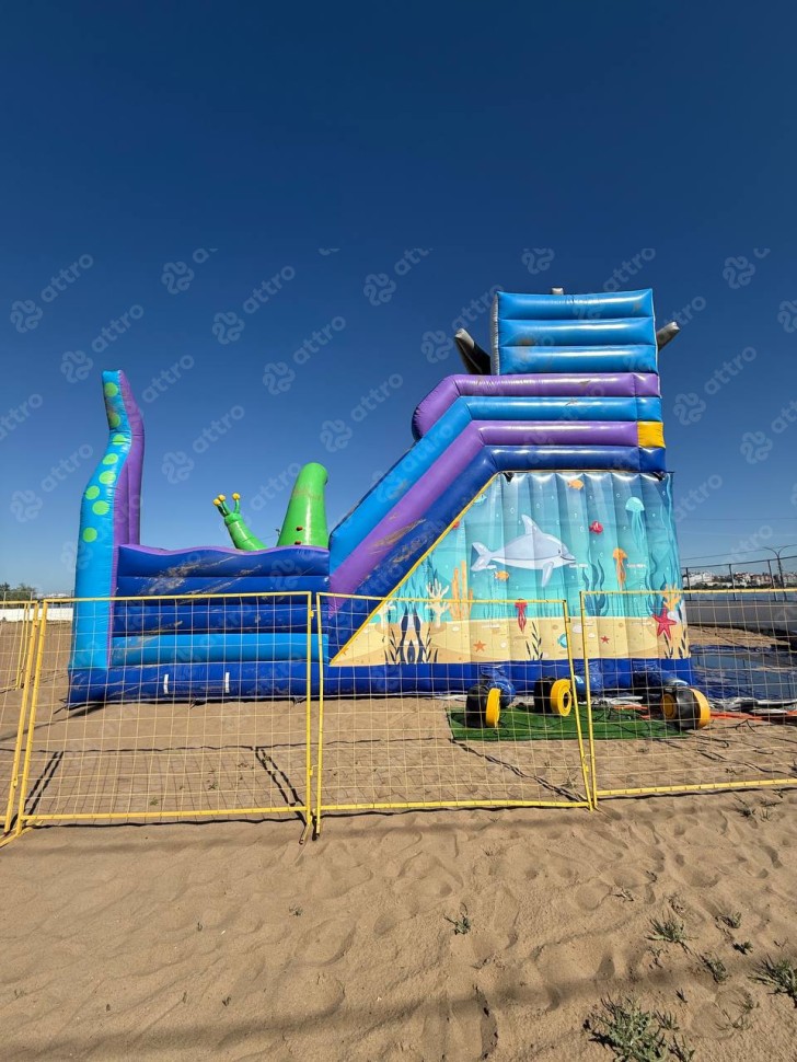 Надувная горка 