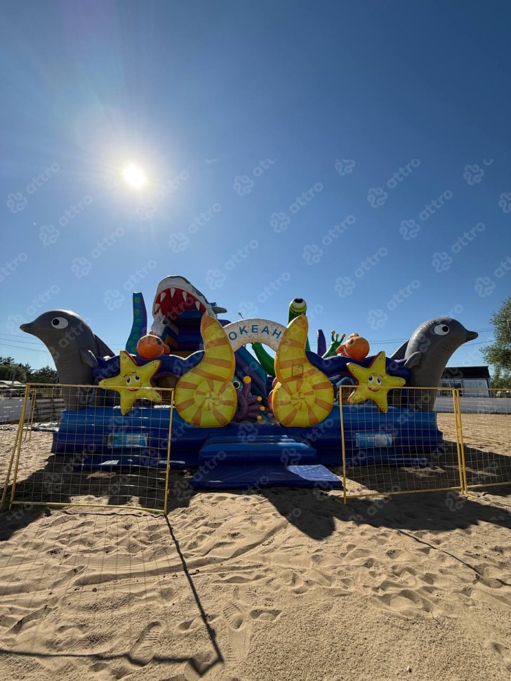 Надувная горка 