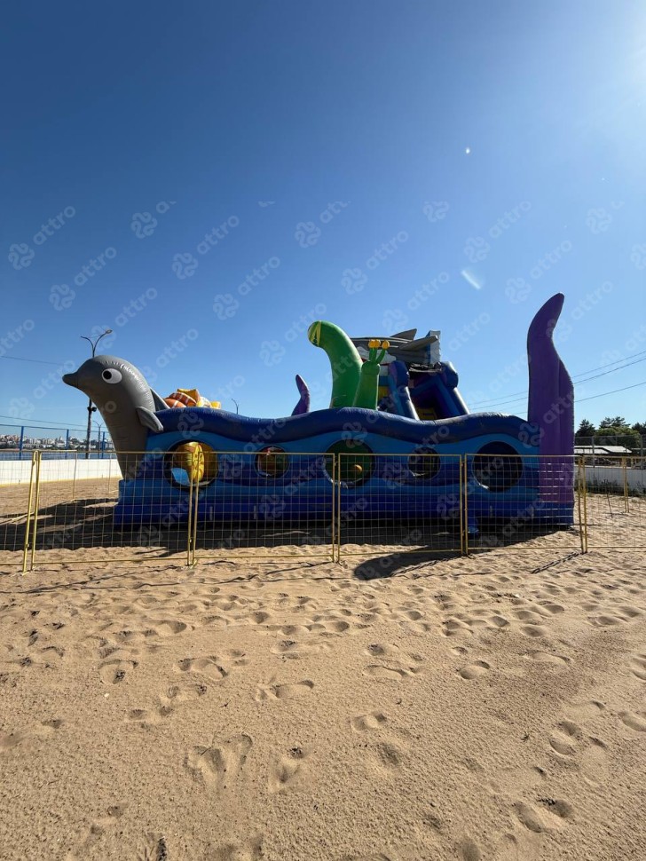 Надувная горка 