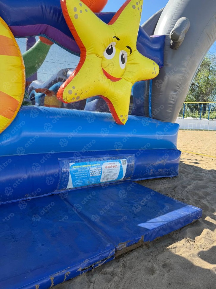 Надувная горка 
