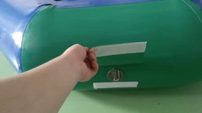 Надувной водный Батут с банджи тросом