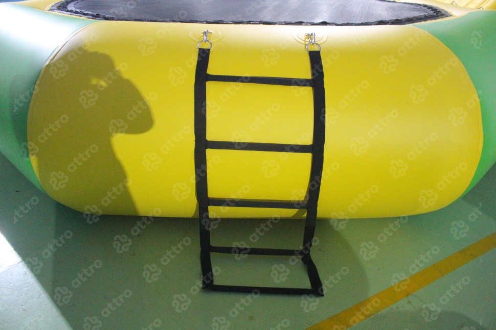 Надувной водный Батут с банджи тросом