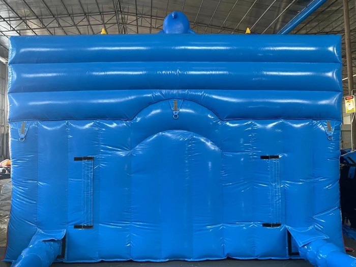 Надувная горка "Подводная братва" 7*5*4,2 м