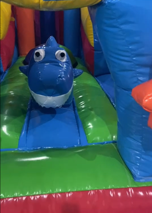 Надувная горка "Подводная братва" 7*5*4,2 м