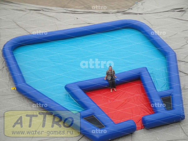 Надувной бассейн (с площадками)