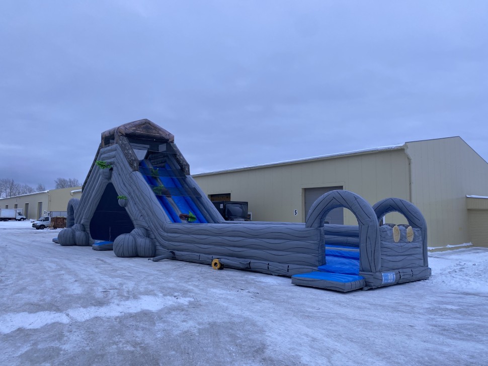 Надувная зимняя горка 