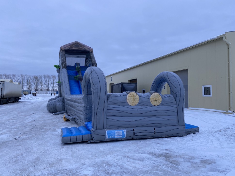 Надувная зимняя горка 