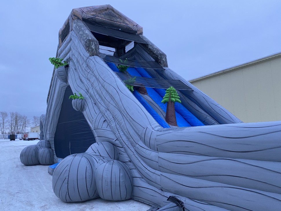 Надувная зимняя горка 