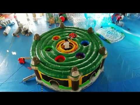 Надувная игра "Кроты"