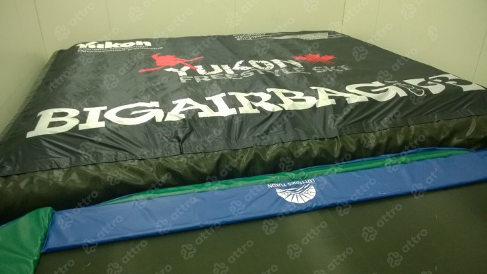 Надувная подушка для батутного зала 5*5*1,2 м 