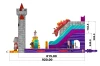Надувная горка "Рыцарский турнир" 8*7*6 м