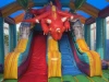 Надувная горка "Рыцарский турнир" 8*7*6 м