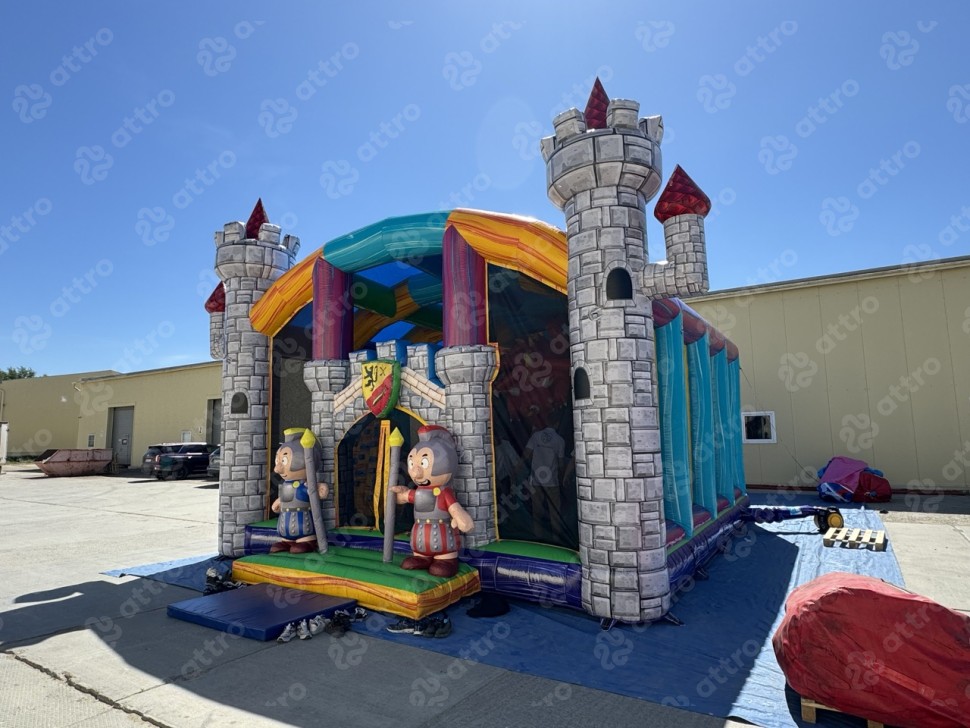 Надувная горка 