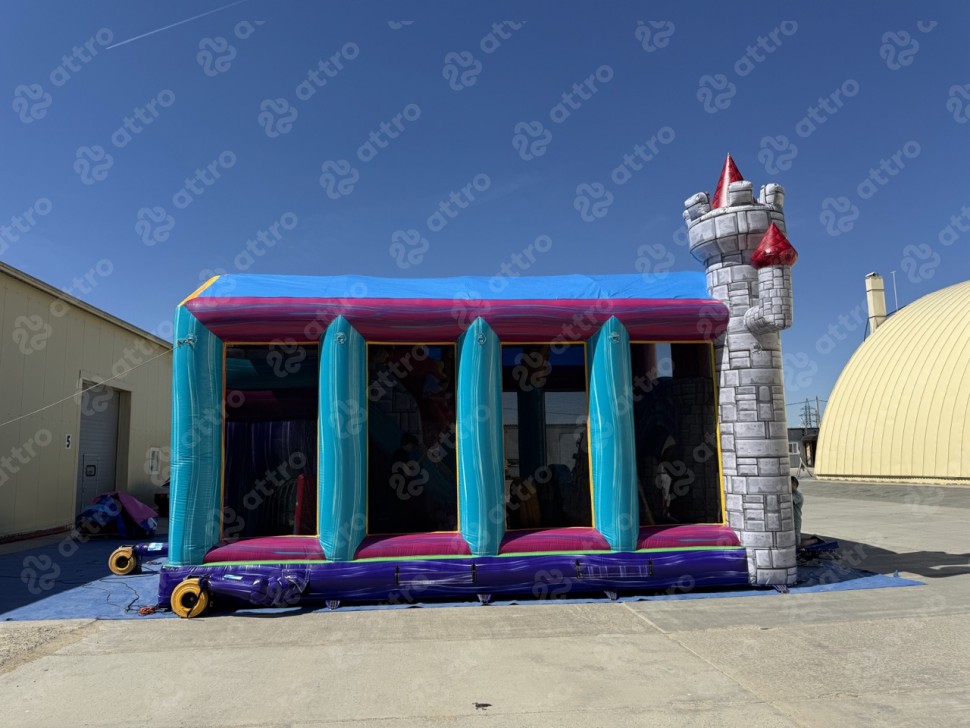 Надувная горка 