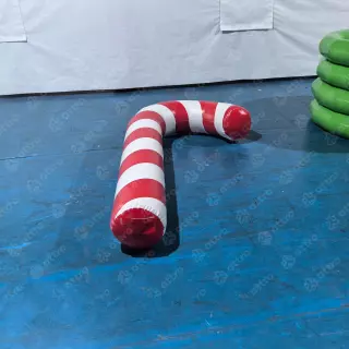 Плавающая надувная новогодняя фигура "Леденец"  