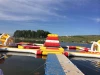 Надувной аквапарк "Яркая жизнь" 35*35*4,5 м
